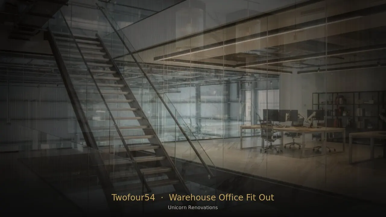 Warehouse Office Fit-Out in twofour54