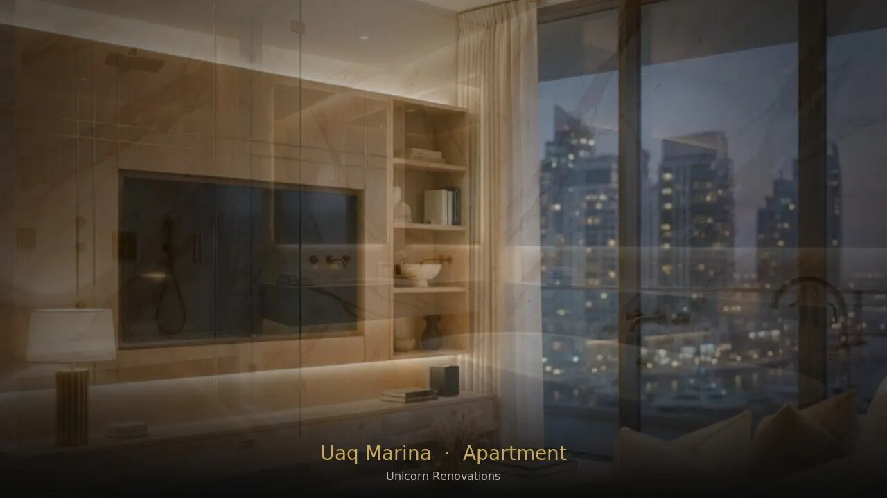 Apartment Renovation in UAQ Marina