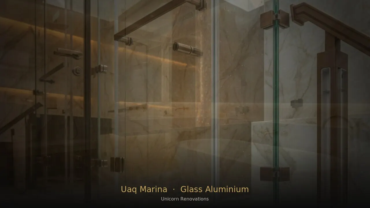 Glass & Aluminium Works in UAQ Marina