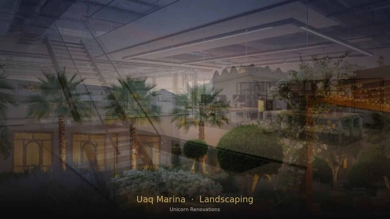 Landscaping in UAQ Marina