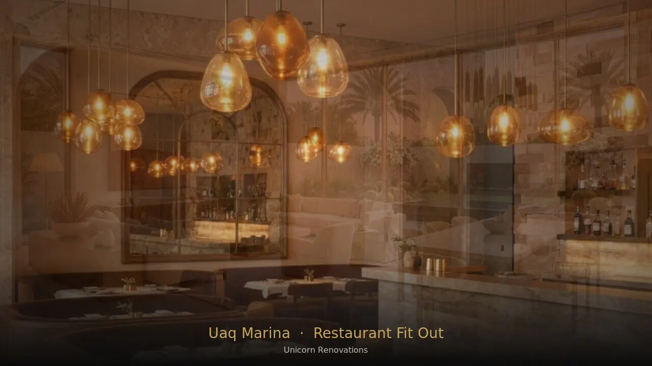 Restaurant Fit-Out in UAQ Marina