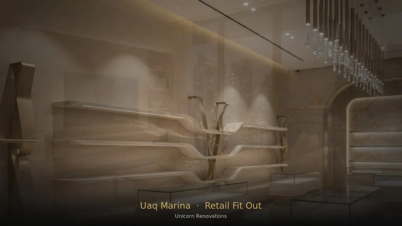 Retail Fit-Out in UAQ Marina
