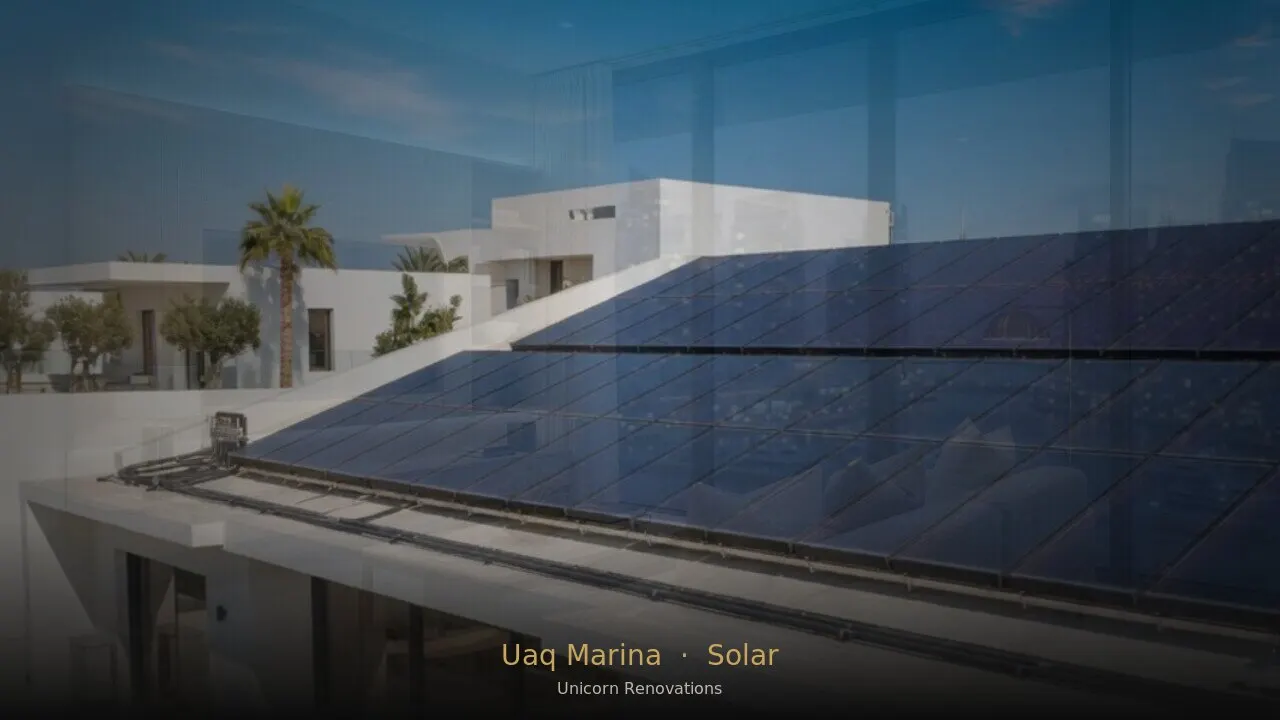 Solar Solutions in UAQ Marina