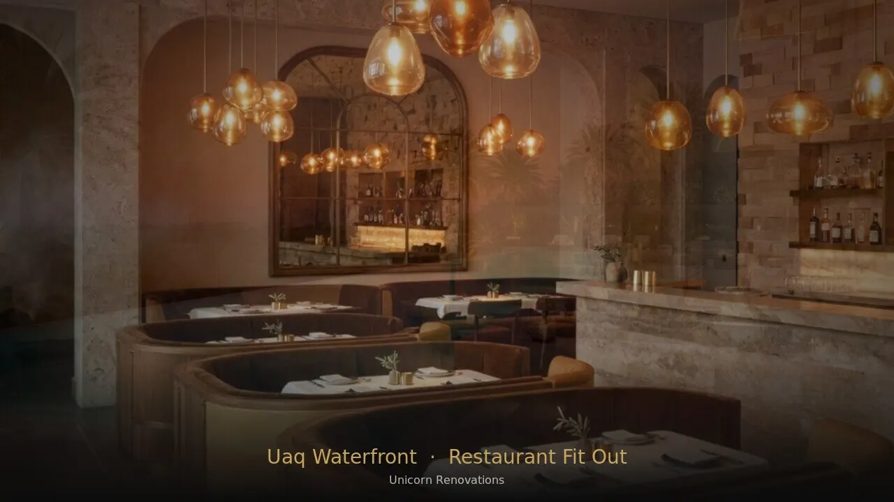 Restaurant Fit-Out in UAQ Waterfront