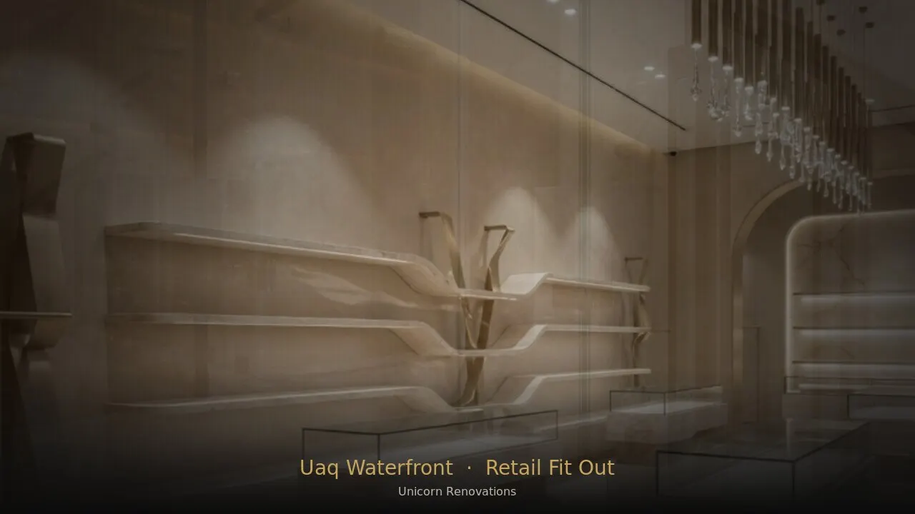Retail Fit-Out in UAQ Waterfront