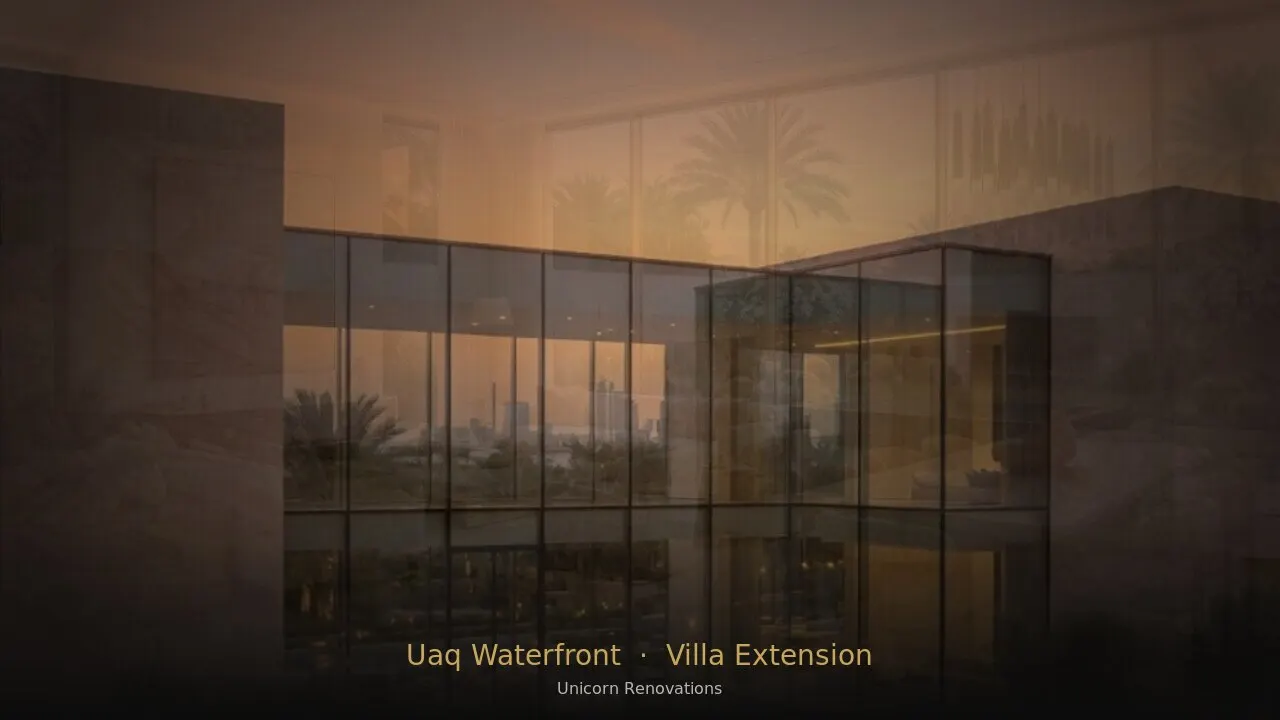 Villa Extension in UAQ Waterfront