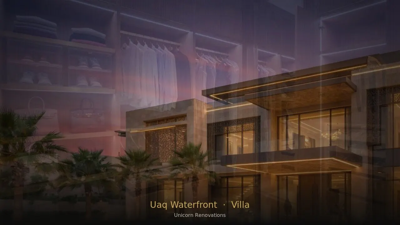 Villa Renovation in UAQ Waterfront
