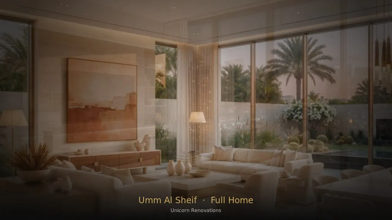 Full Home Renovation in Umm Al Sheif