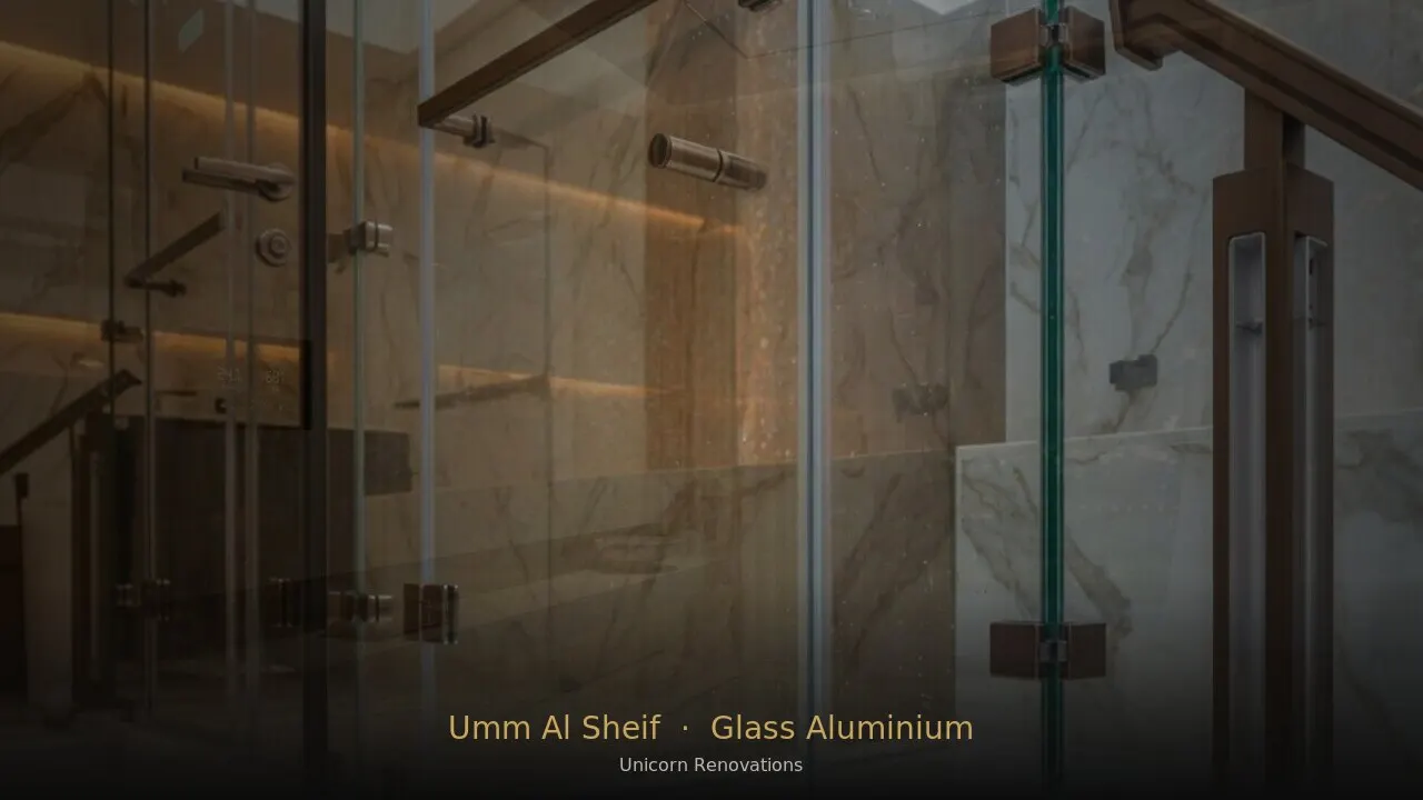 Glass & Aluminium Works in Umm Al Sheif