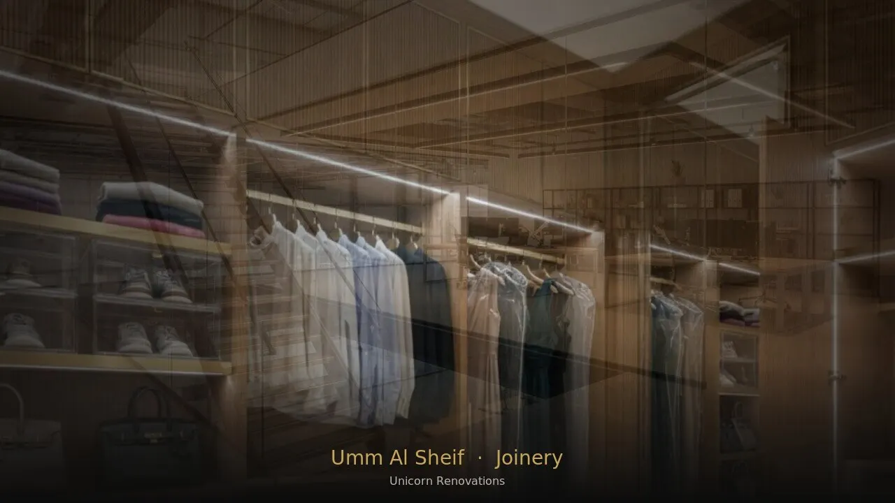 Joinery & Cabinetry in Umm Al Sheif — Unicorn Renovations