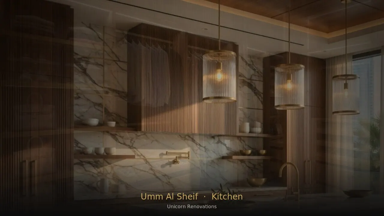 Kitchen Renovation in Umm Al Sheif