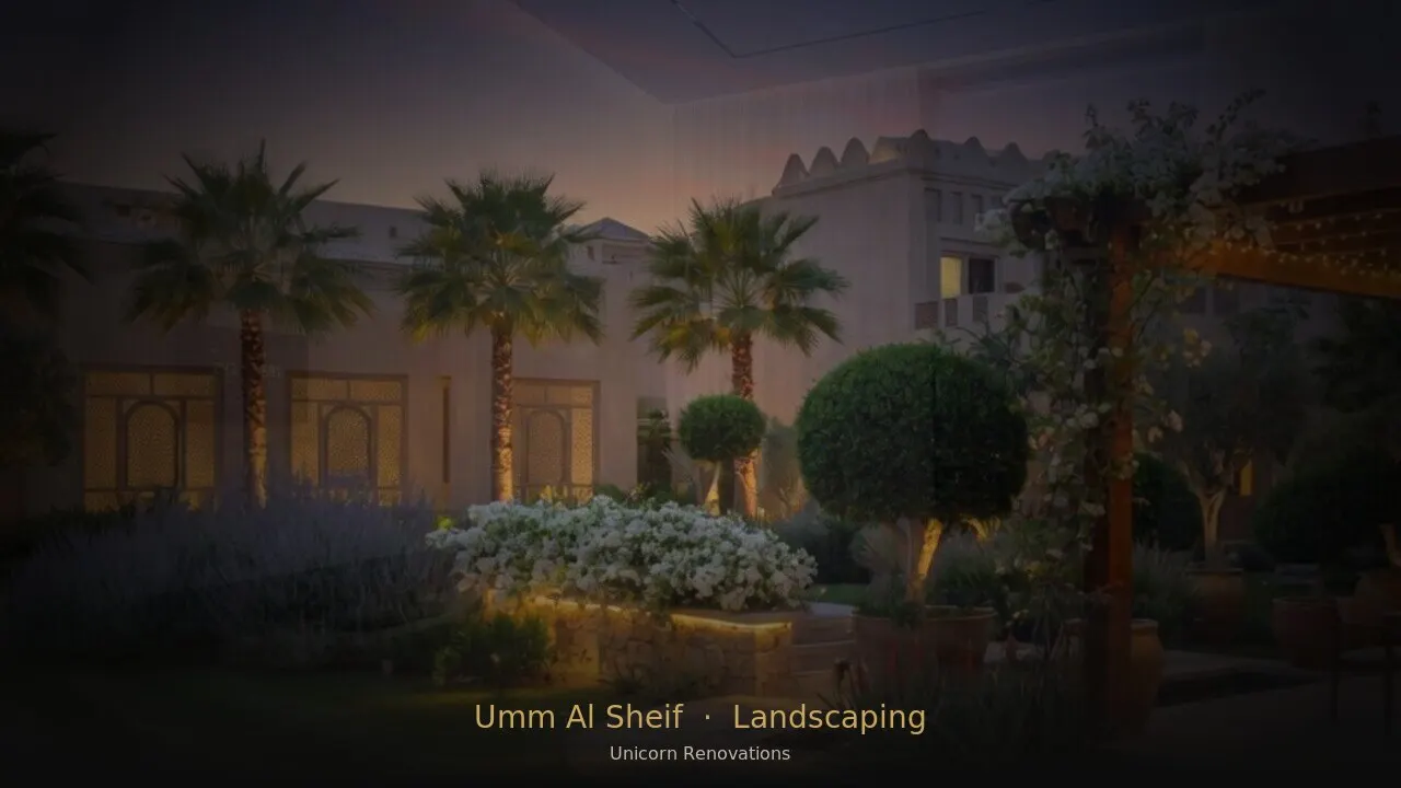 Landscaping in Umm Al Sheif — Unicorn Renovations
