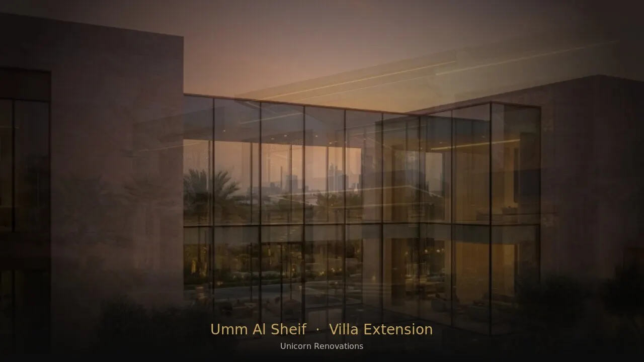 Villa Extension in Umm Al Sheif