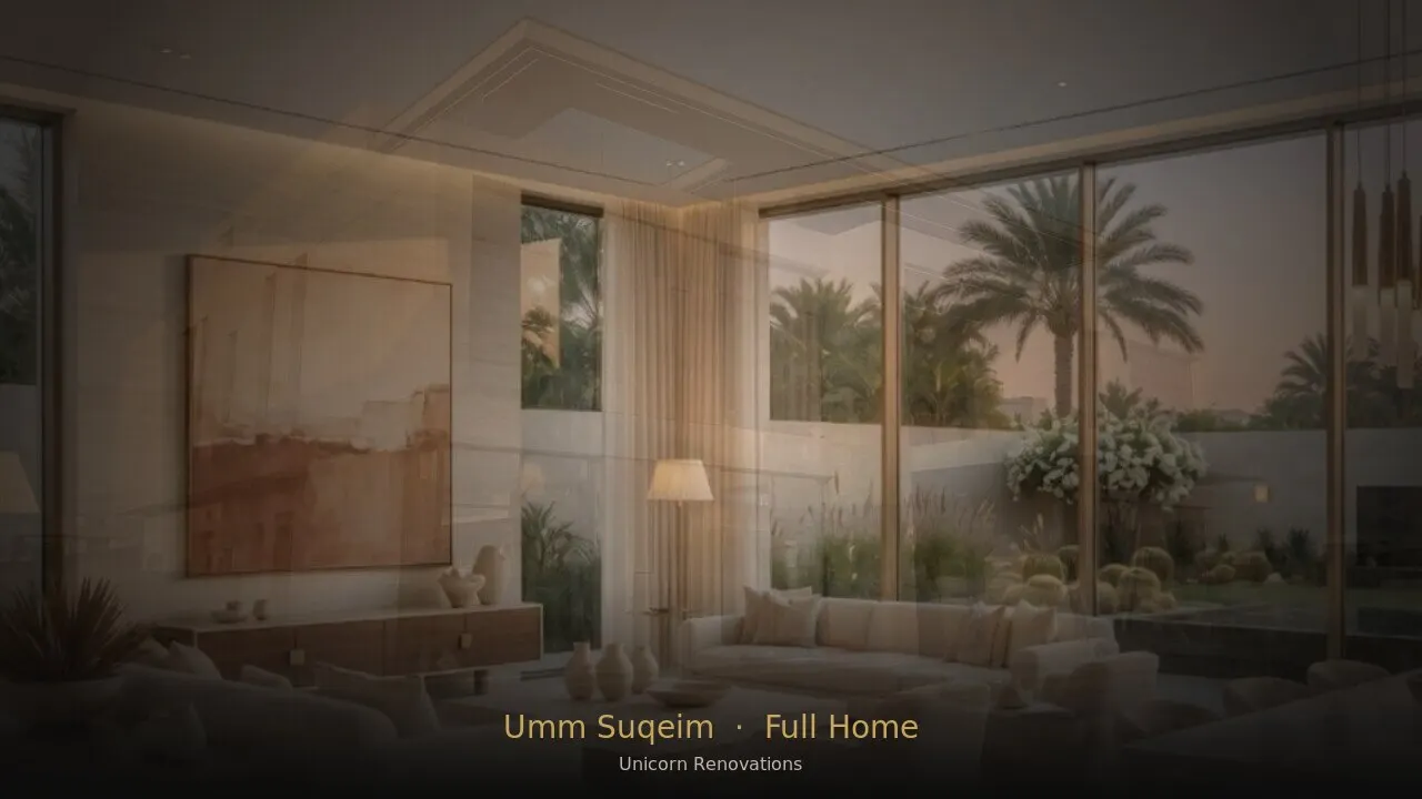 Full Home Renovation in Umm Suqeim