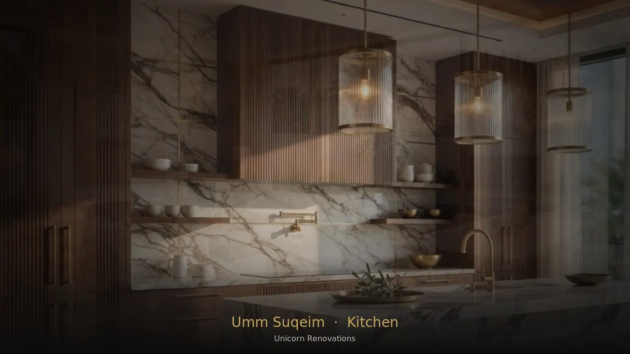 Kitchen Renovation in Umm Suqeim
