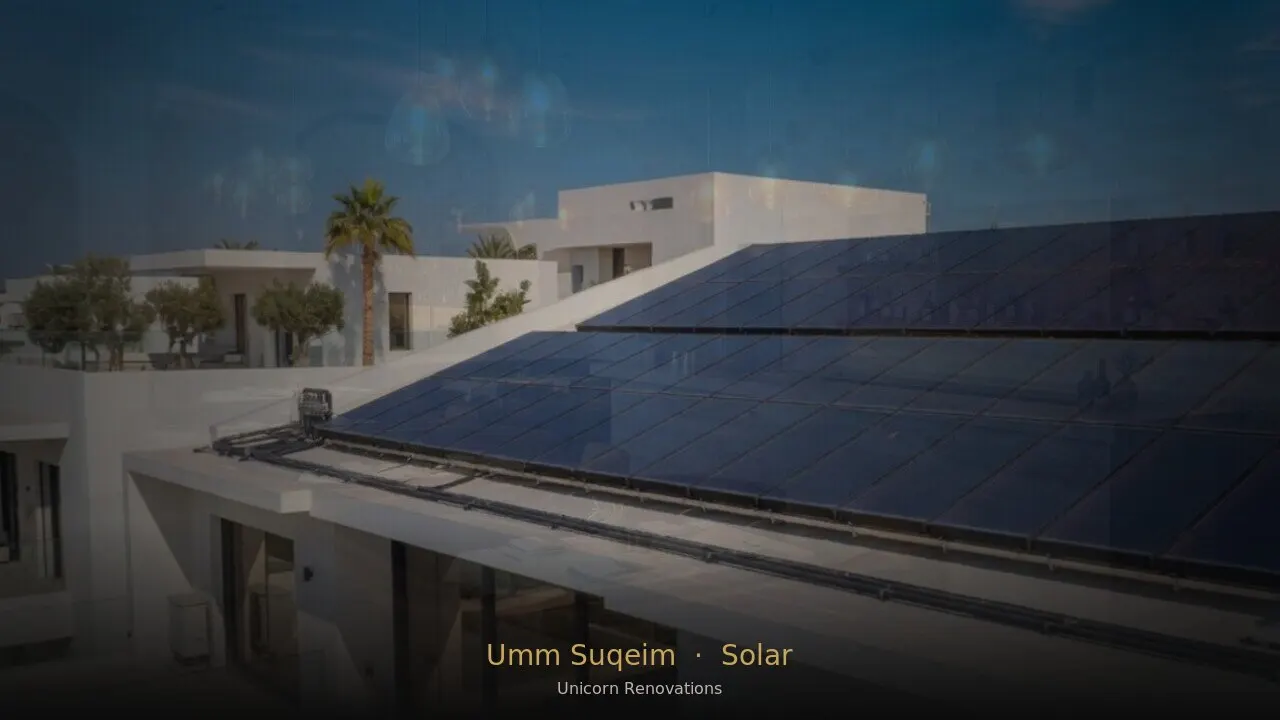 Solar Solutions in Umm Suqeim