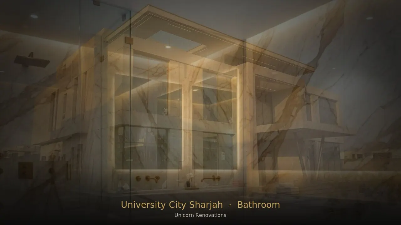 Bathroom Renovation in University City Sharjah