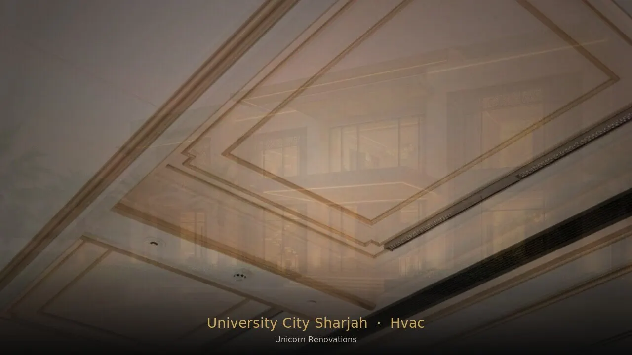HVAC Installation in University City Sharjah