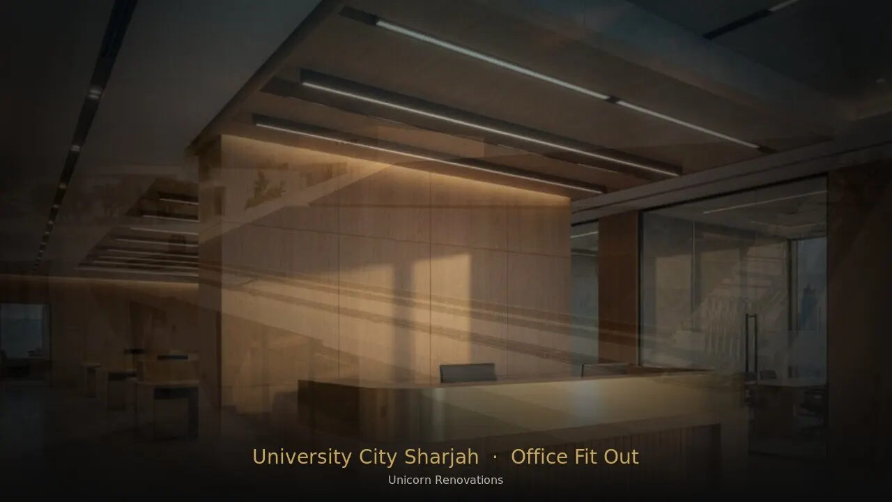 Office Fit-Out in University City Sharjah