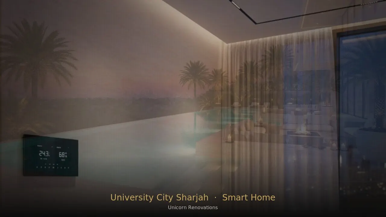 Smart Home in University City Sharjah