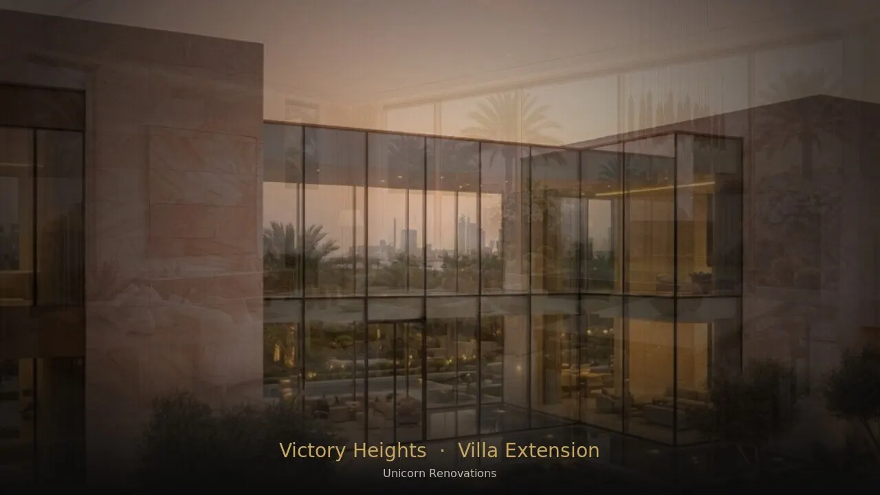 Villa Extension in Victory Heights