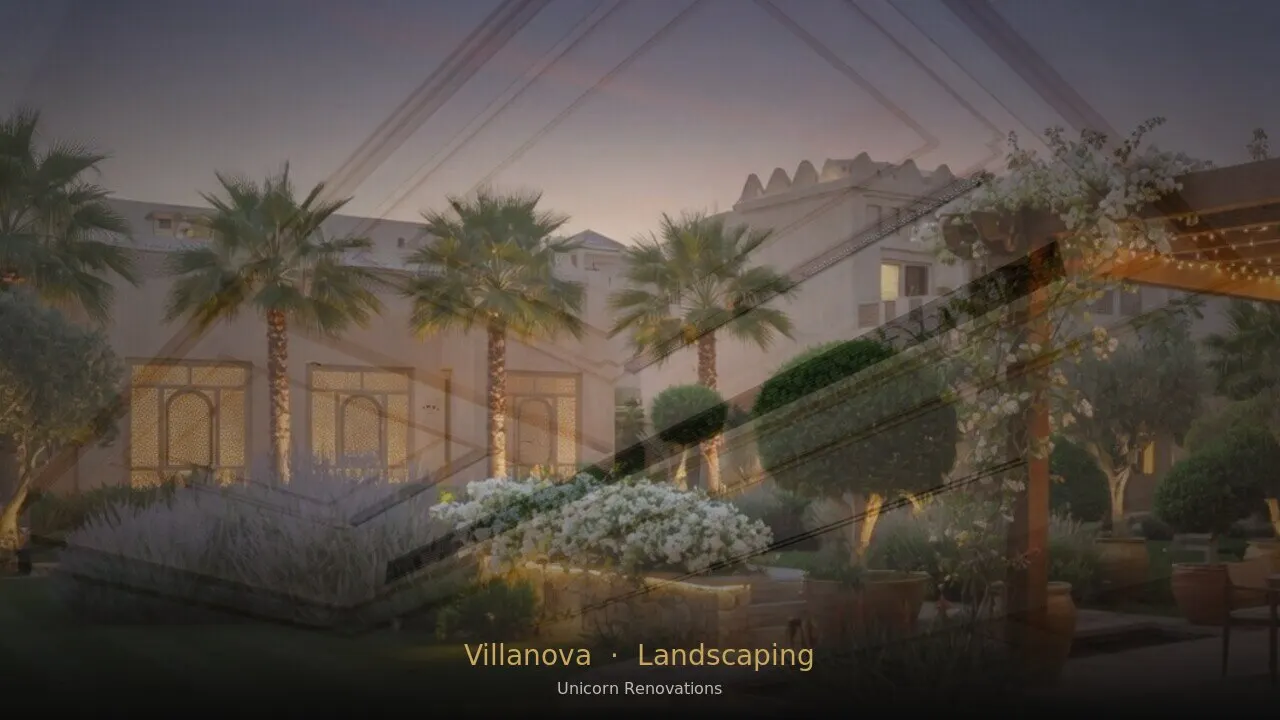 Landscaping in Villanova