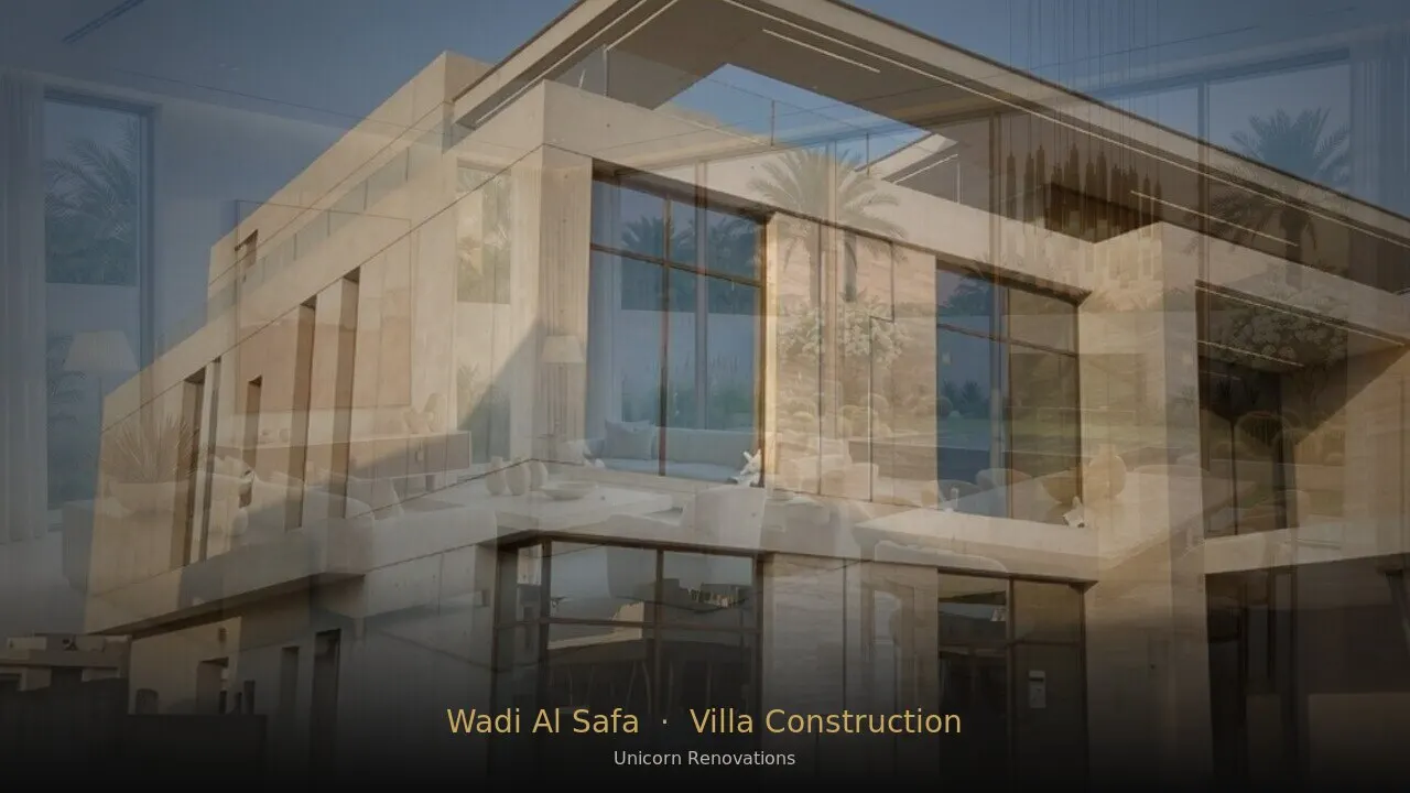 Villa Construction in Wadi Al Safa
