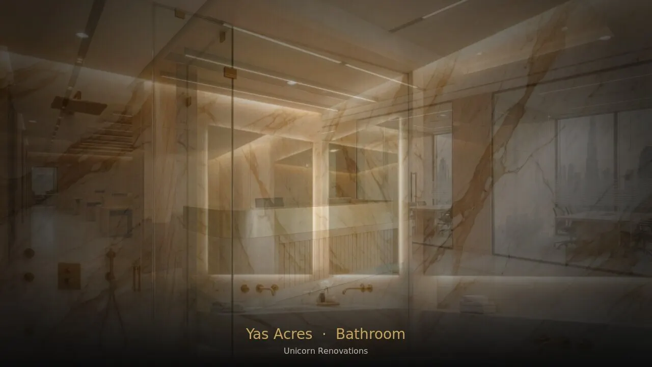 Bathroom Renovation in Yas Acres