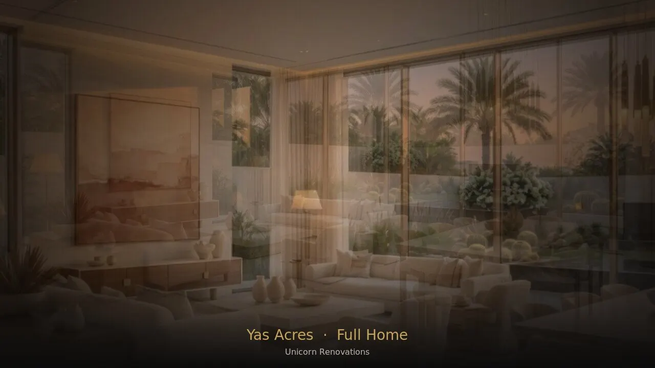 Full Home Renovation in Yas Acres