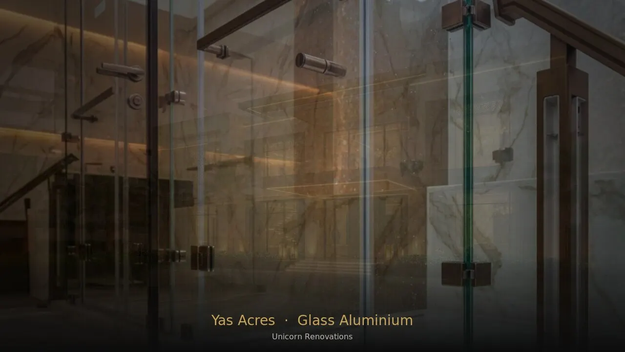 Glass & Aluminium Works in Yas Acres