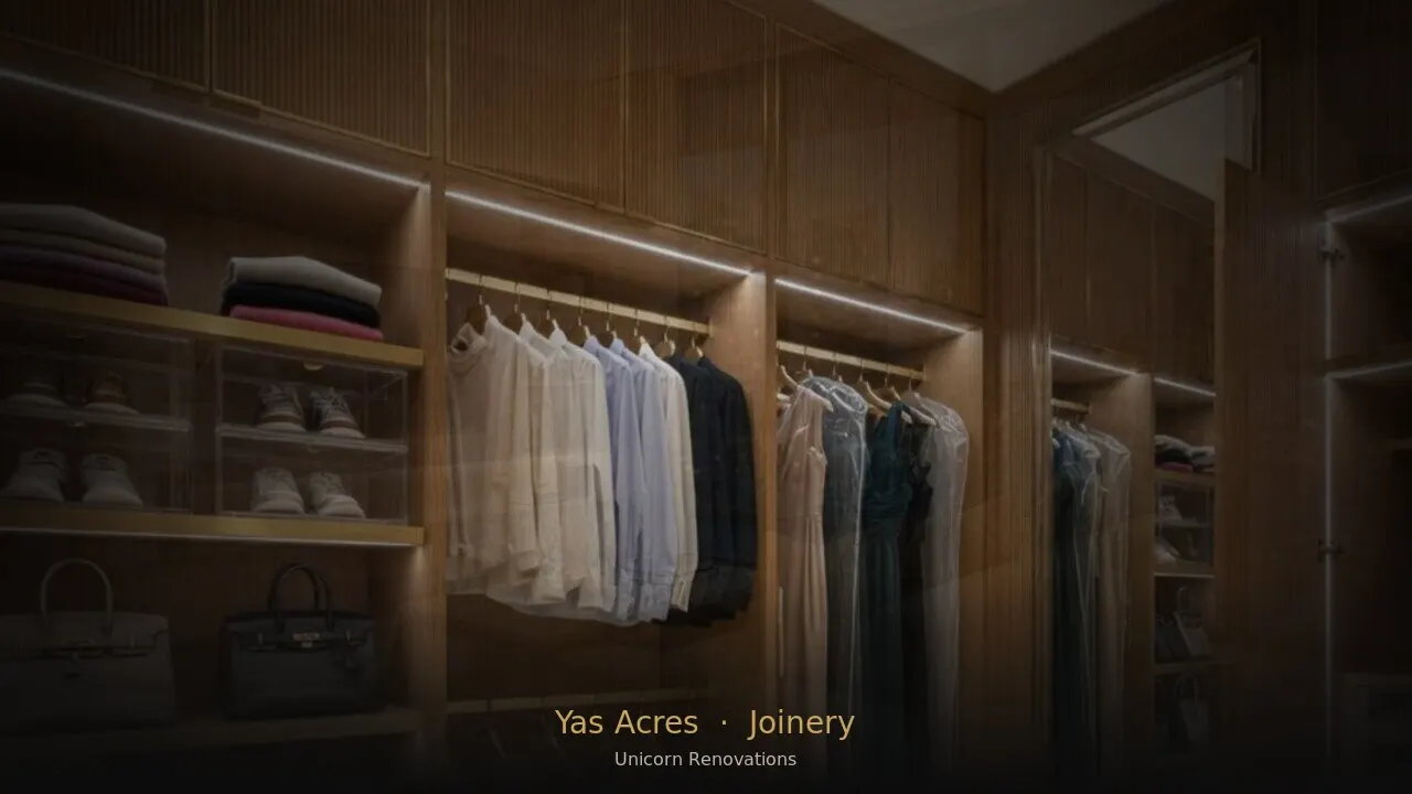 Joinery & Cabinetry in Yas Acres