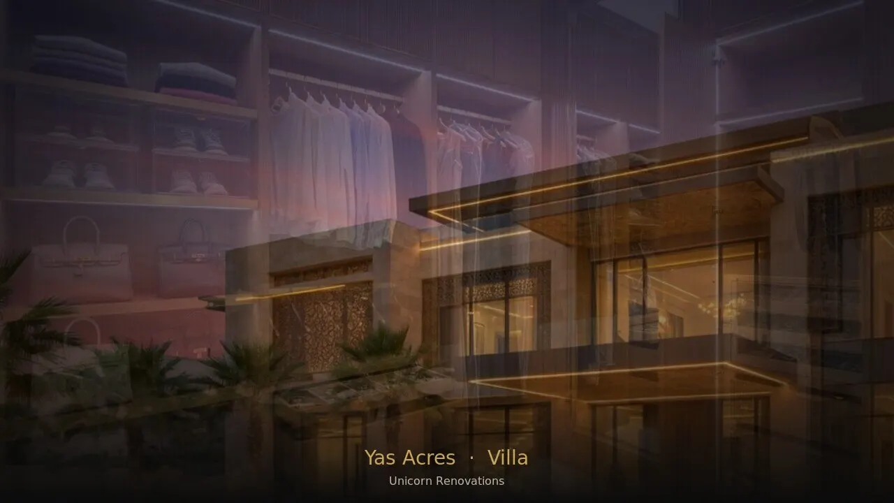 Villa Renovation in Yas Acres
