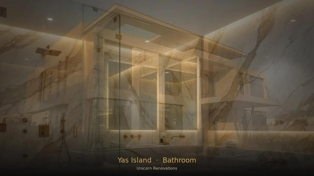 Bathroom Renovation in Yas Island