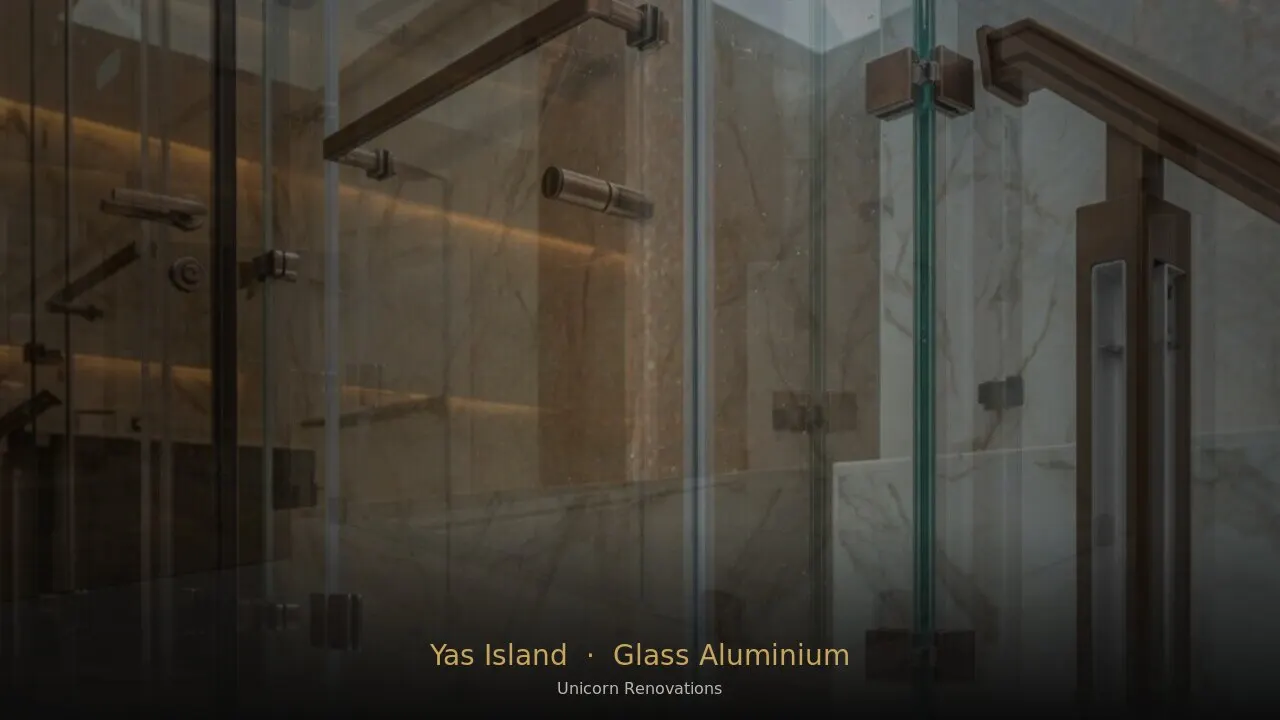 Glass & Aluminium Works in Yas Island