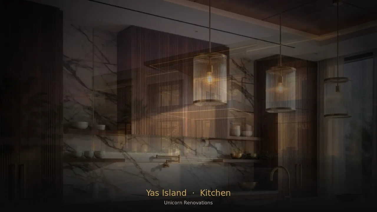 Kitchen Renovation in Yas Island