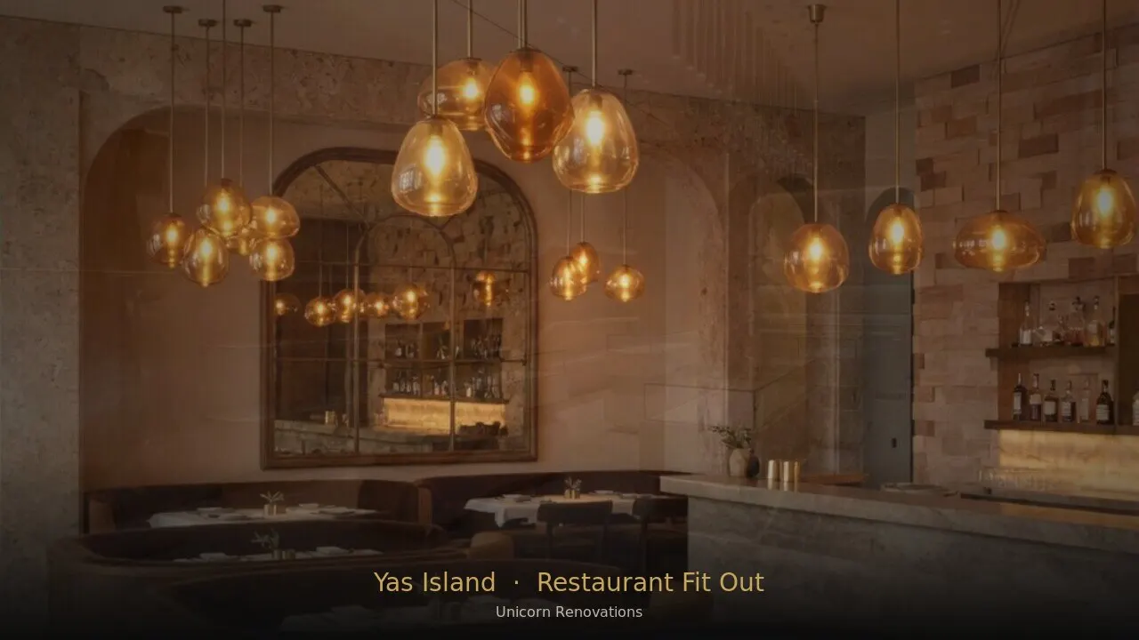 Restaurant Fit-Out in Yas Island