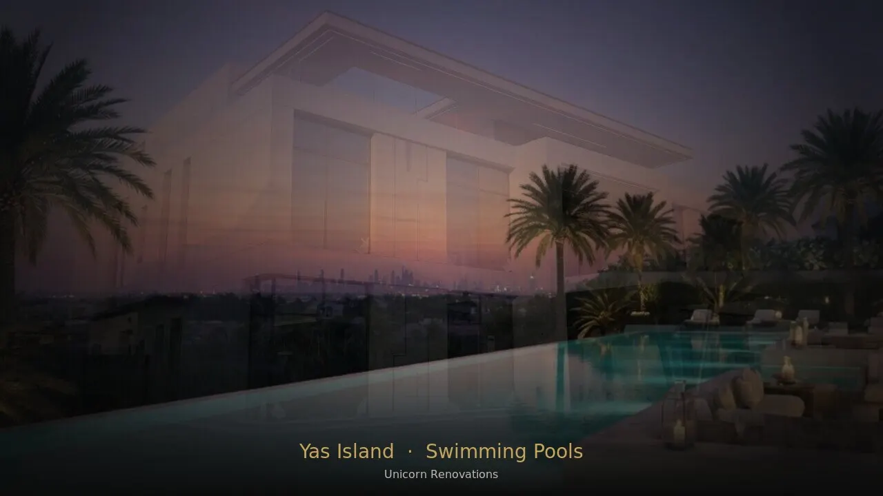 Swimming Pool Construction & Renovation in Yas Island