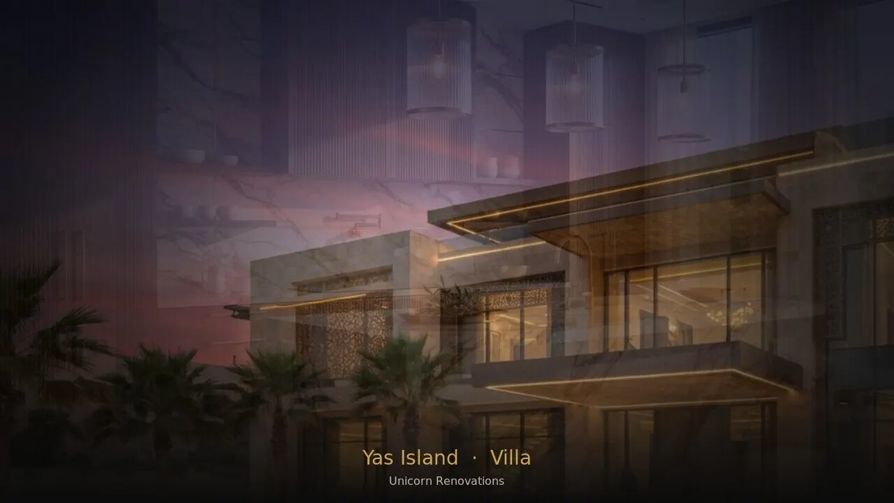 Villa Renovation in Yas Island