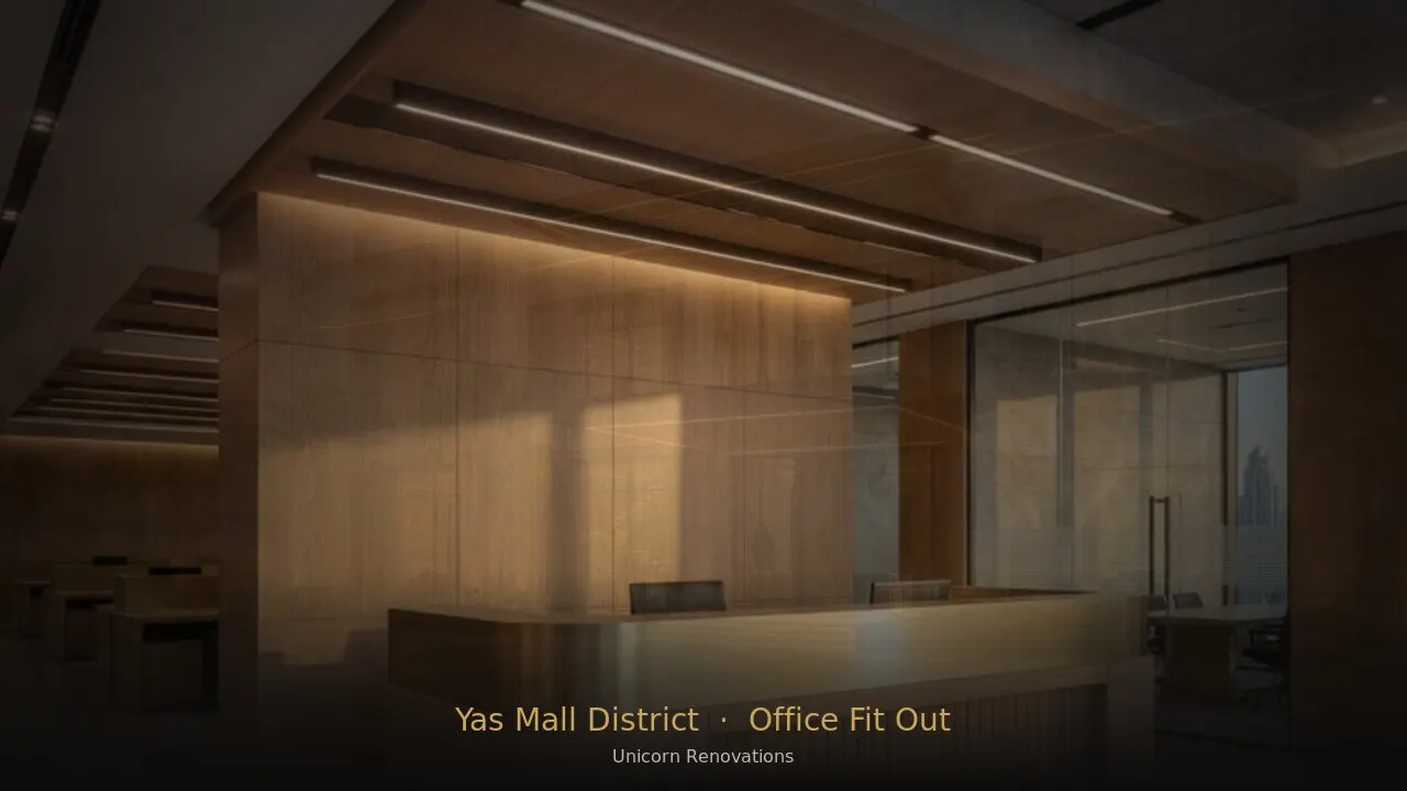Office Fit-Out in Yas Mall District